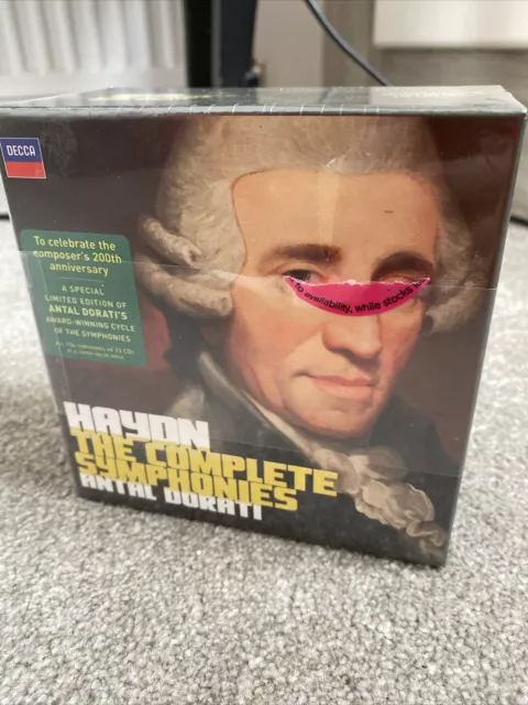 Haydn: The Complete Symphonies (CD, 2009, 33 Discs, Decca) Limited Edition NEW