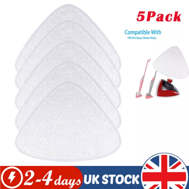 5 Pcs Microfibre Mop Pad Refill Head For Vileda Steam Cleaner 100 Hot Spray Mop