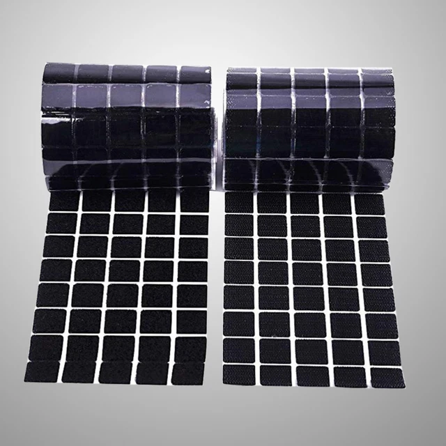 200 Pcs Code-Punkt-Aufkleber Nähband Hintere Kreisaufkleber Quadrat Wasserdicht