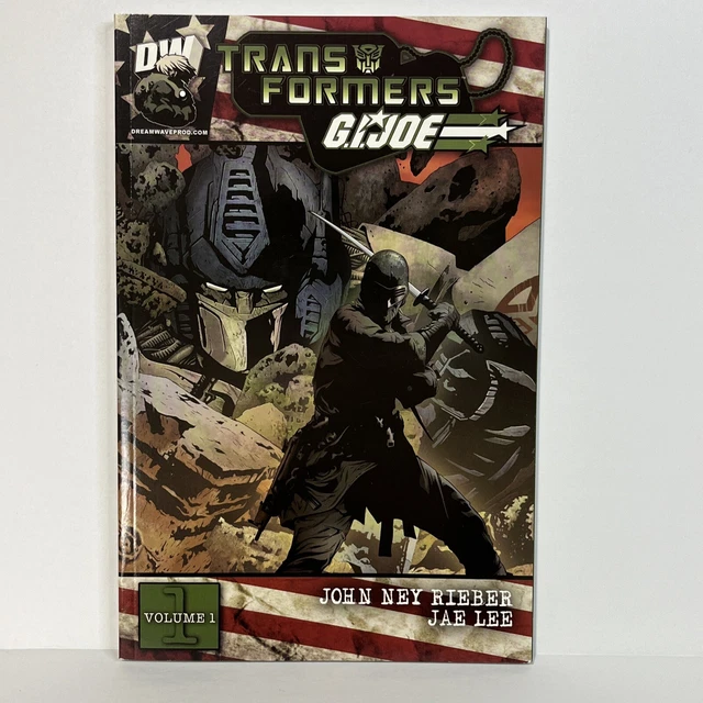 Transformers GI Joe Vol. 1 (2004) Trade Paperback TPB Graphic Novel Dreamwave