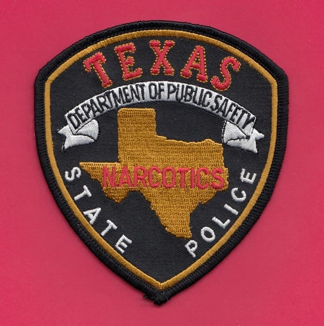TEXAS DEPARTMENT PUBLIC Safety #1 Narcotics Taskforce DPS Police Patch