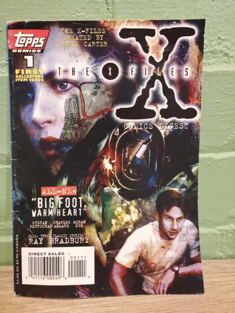 The X-Files Topps Comics - First Collectors Item Issue - Vol. 1 No. 1 - Dec 1995