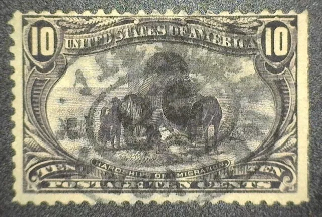 US Scott #290, 1898 10c Trans-Mississippi Exposition - F/VF - Used