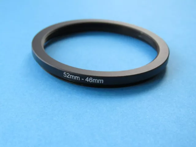 52mm to 46mm Stepping Step Down Ring Camera Lens Filter Adapter Ring 52mm-46mm