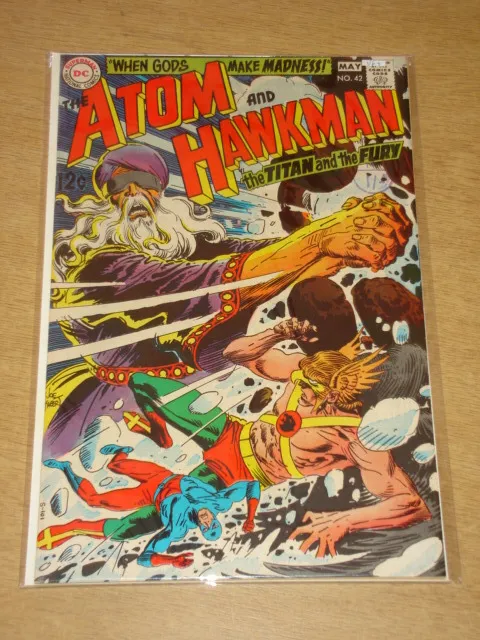 Atom #42 Vf+ (8.5) Hawkman Dc Comics May 1969 **