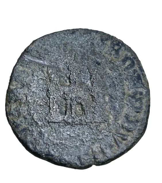 Authentic 1520-1566 Coin Spanish Empire 2 Maravedis 500 Years Old Rare Real Cob