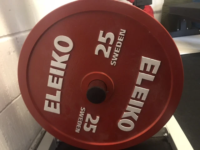 Used eleiko hotsell plates for sale