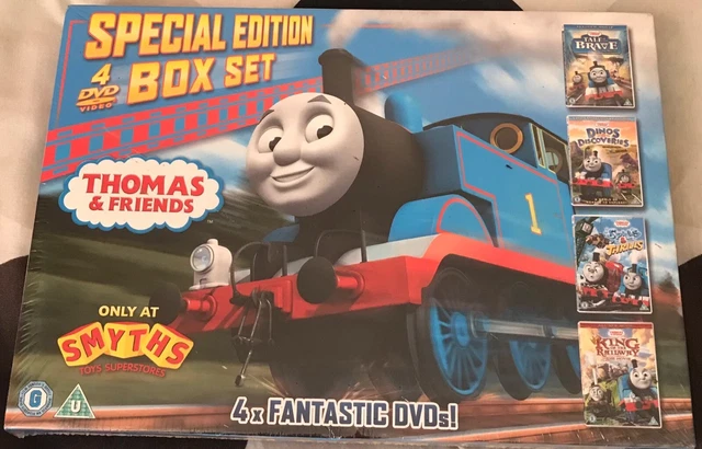 Thomas Fun Box THOMAS THE TANK Engine & Friends Dvd Special Edition Box Set Oop Rare 4 ...
