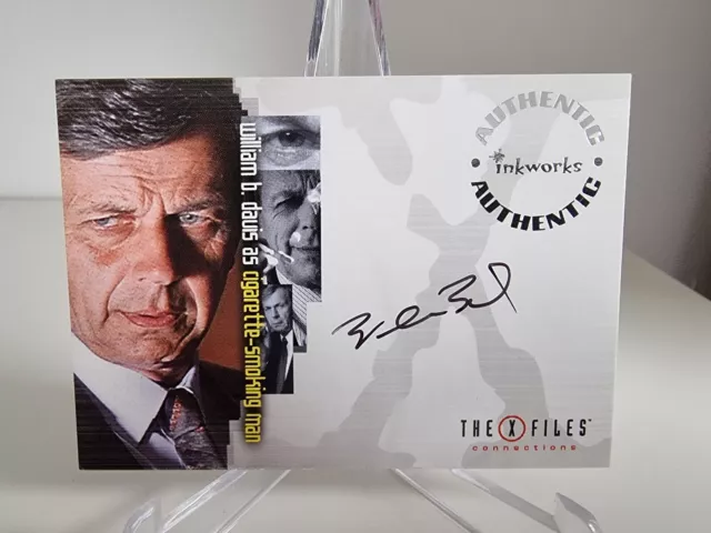 Inkworks The X-Files Connections WILLIAM B. DAVIS Auto Cigarette Smoking Man