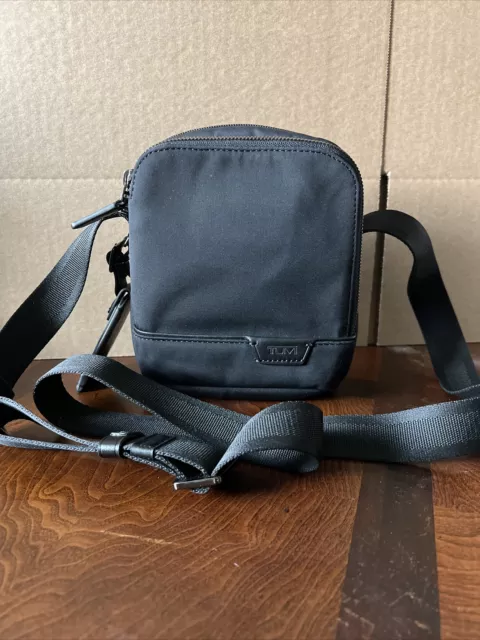 Tumi Harrison Nicols Small Crossbody Bag Unisex Black $295