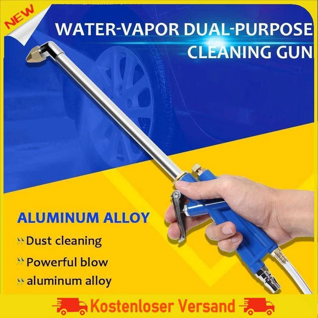 SIPHON AIR ENGINE Cleaning Gun Pneumatic Oil Cleaner Degreaser with 3