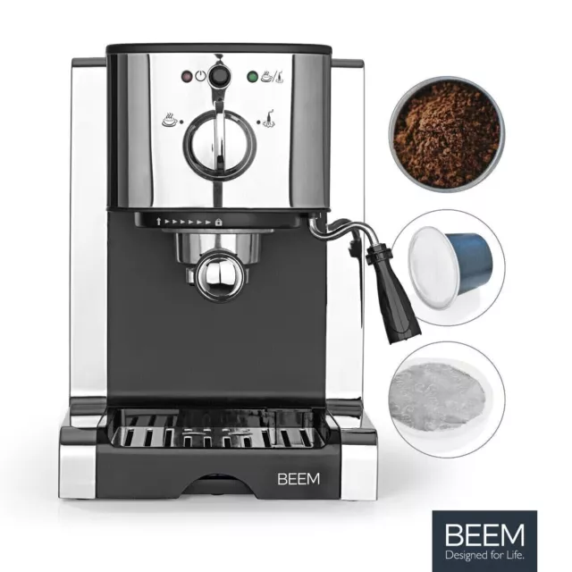 BEEM ESPRESSO-PERFECT | Espresso-Siebträgermaschine | Kapselmaschine - 20 bar 3