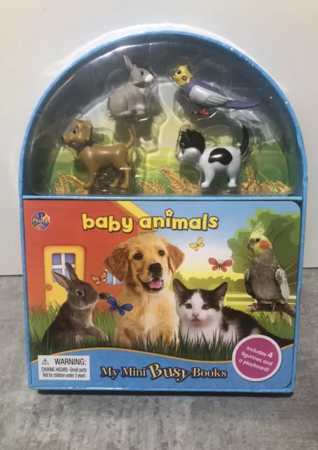 Baby Animals My Mini Busy Books by Phidal Publishing Inc New Book Brand New