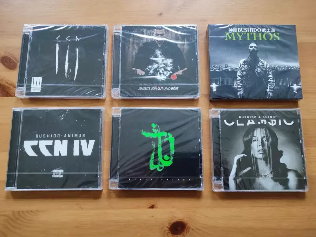 Bushido - 6 CDs - NEU - Original verschweißt - Sammlung- Classic, CCN IV, Mythos