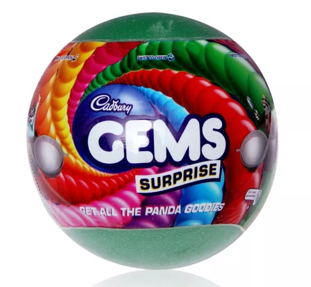 Cadbury Cadbury Gems Surprise Ball avec jouet Lot de 4