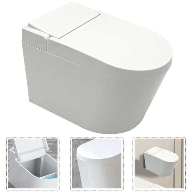 Scatola portaoggetti WC ABS ufficio posacenere senza fumo interno
