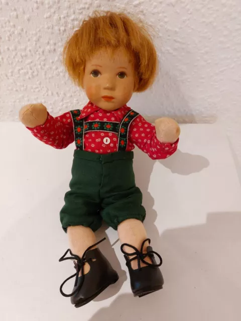Liebe Käthe Kruse Puppe DÄUMLINCHEN 25 cm, Junge rote Haare