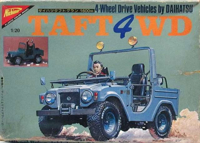 SELTENER MODELLBAUSATZ NICHIMO 1/20 Daihatsu Taft Grand 1600 aus Japan ...