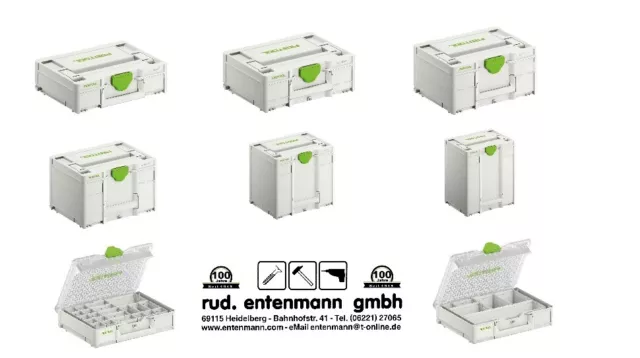 Festool Tanos Bott Systainer SYS3 Nuevo Generación Desde 2020