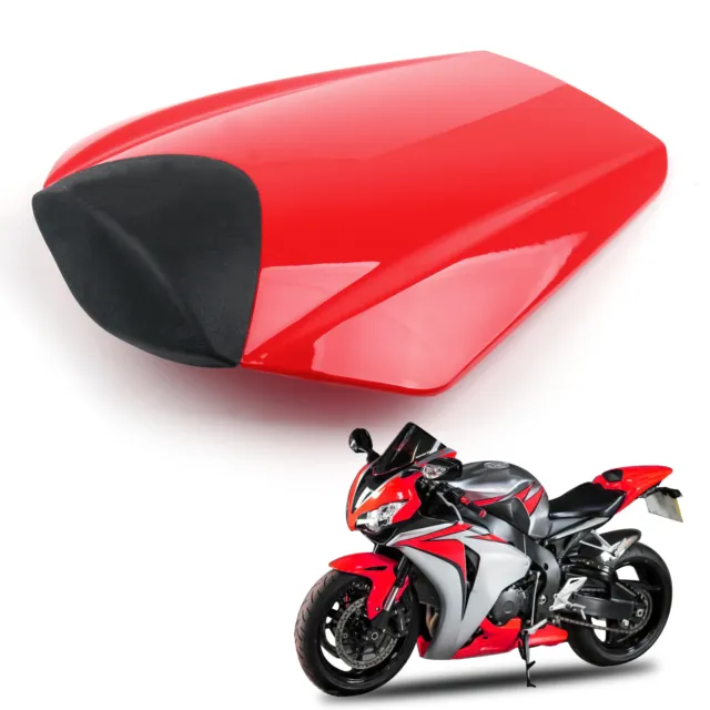 Rear Seat Cover cowl For Honda CBR 1000 RR 2008-2016 Red FR