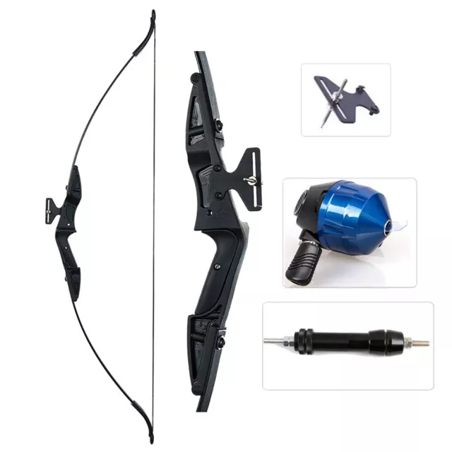 Archery Bowfishing & Hunting Takedown Recurve Bow with Bow Sight Fishing Reel