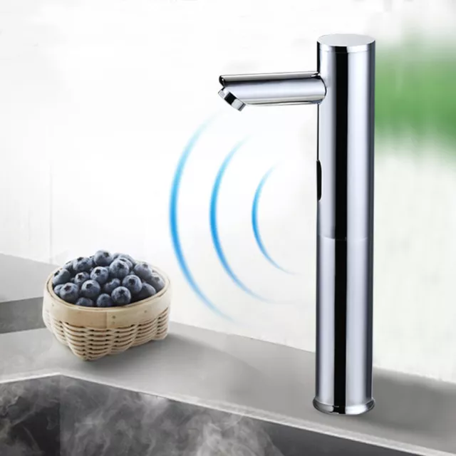 Automatic Motion Infrared Sensor Faucets Smart Touchless Bathroom Sink Faucet 2