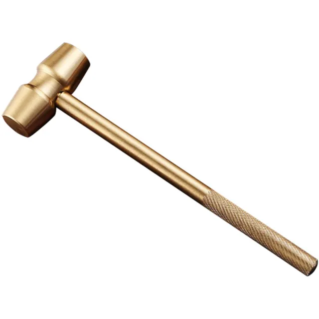Martillos de cobre de escritorio Orament Hammer modelo útil novedad mazo de cobre -figura