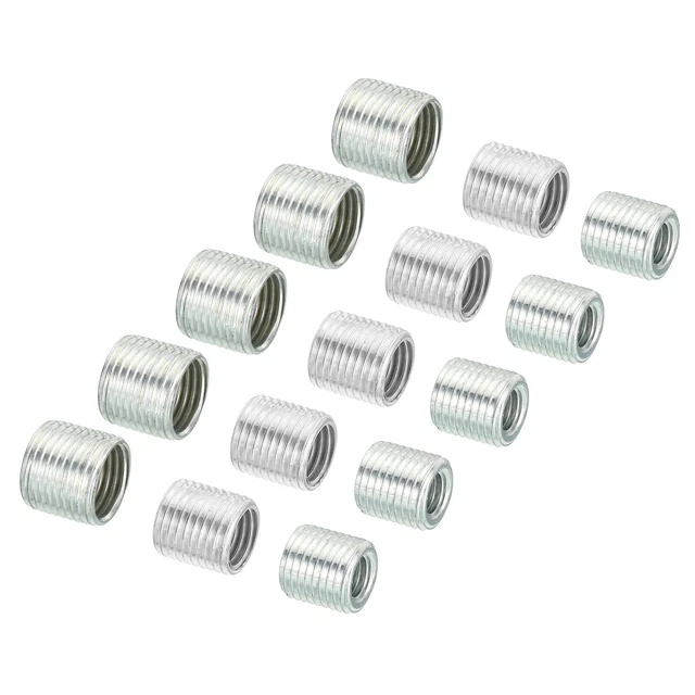 1set M10xM6 M10xM8 M12xM10 Thread Adapters Sleeve Reducing Nut 10mm Connector