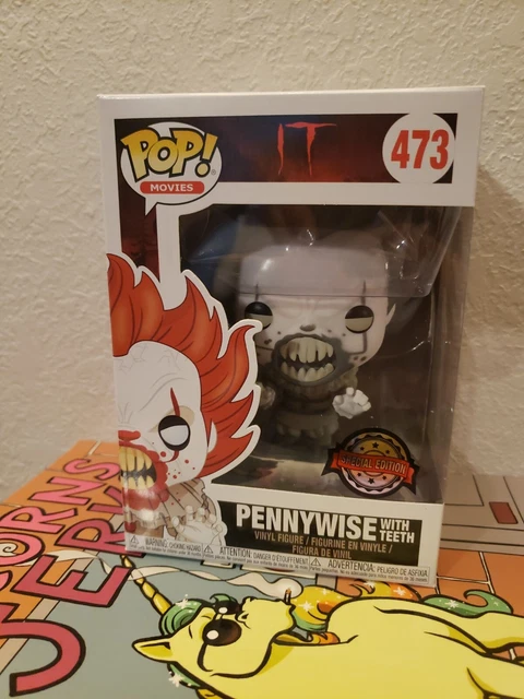 Pennywise With Teeth It 473  Exclusive Funko Pop