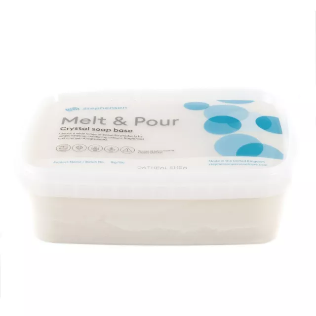 Melt & Pour Jabón Base - Avena Y Karité Manteca - 11.5Kg