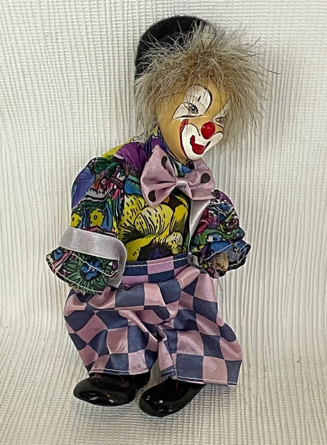 ANCIEN AUTOMATE MUSICAL clown en porcelaine EUR 59,00 - FR