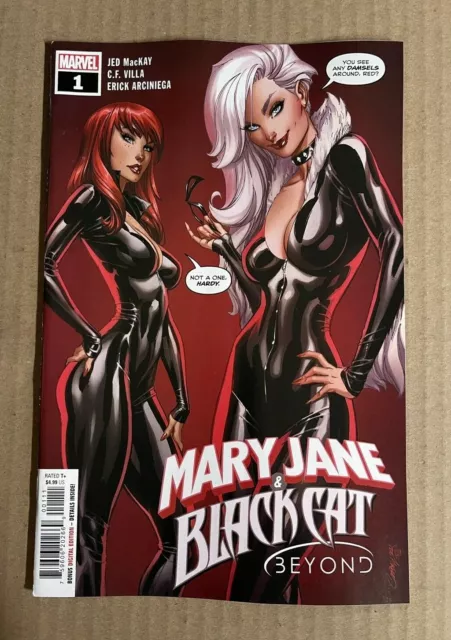 Mary Jane Black Cat Beyond #1 J Scott Campbell Cover 1St Print Marvel (2022)
