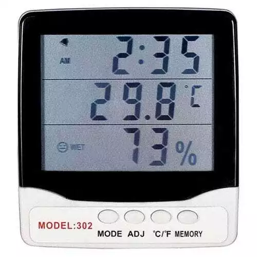 Termómetro / Higrómetro Termohigrómetro Medidor de humedad digital (HY-302)