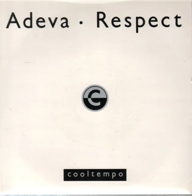 Adeva Respect 7" vinyl UK Cooltempo 1988 B/w dub version COOL179