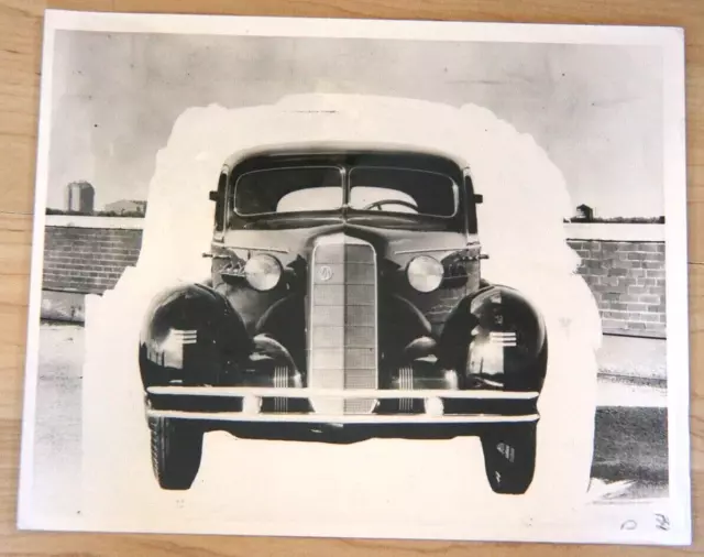 1935 cadillac lasalle photo  press release front end 8x10