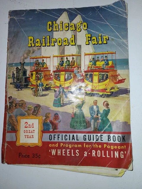 chicago railroad fair 1949 Offical Guidebook