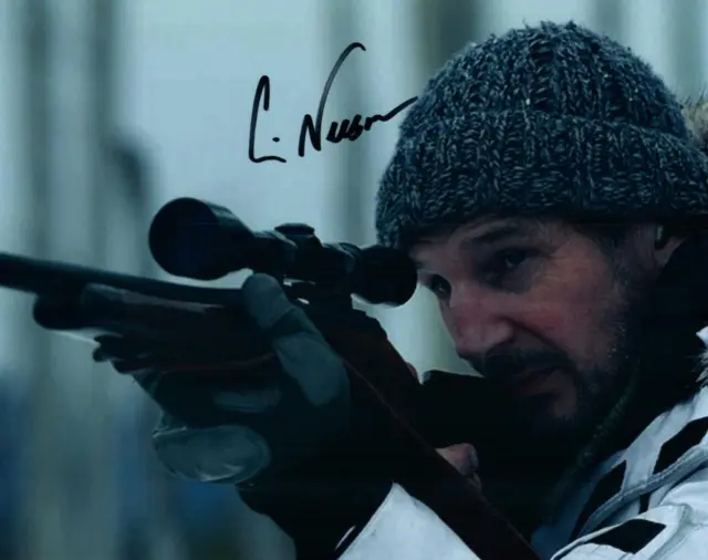 Liam Neeson signed 8x10 Photo autographed Picture with COA