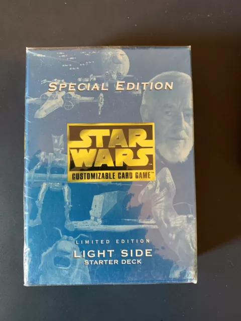 Decipher Star Wars CCG sealed Special Edition Light Side Starter Deck