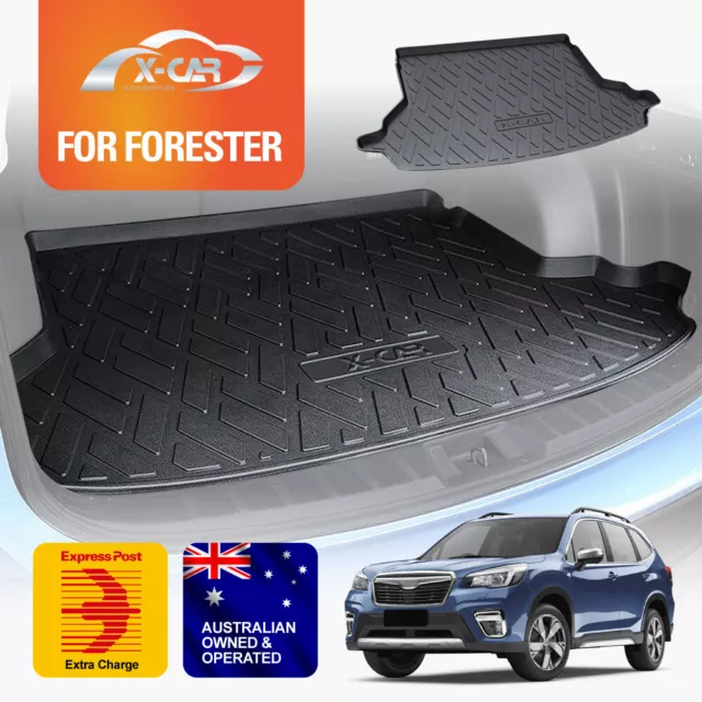 Heavy Duty Cargo Rubber Mat Boot Liner Tray for Subaru Forester S5 SK 2018-2023