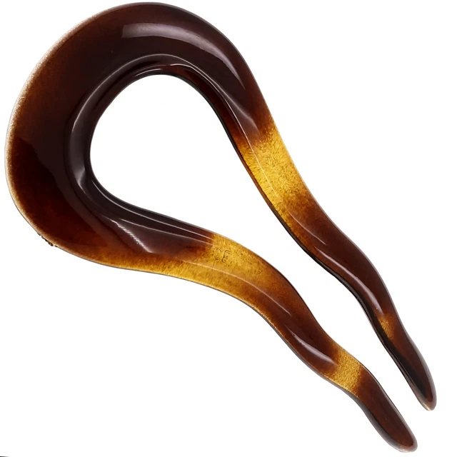 Camila Paris CP2639 French Twist Stick Clip Pins, Tortoise Shell, Wavy Hair P...
