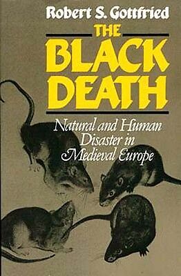 Noir Death Bubonic Plague Medieval Europe 30-50% Population Dies 1347-1351 Ad