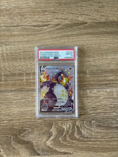 POKEMON DRACAUFEU VMAX Full Art SV107/SV122 EB 4.5 Destinées Radieuses