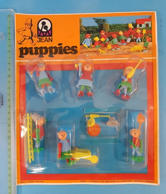 🟢Sorpresine Kinder Extrakinder Puppies Sealed Card Vintage