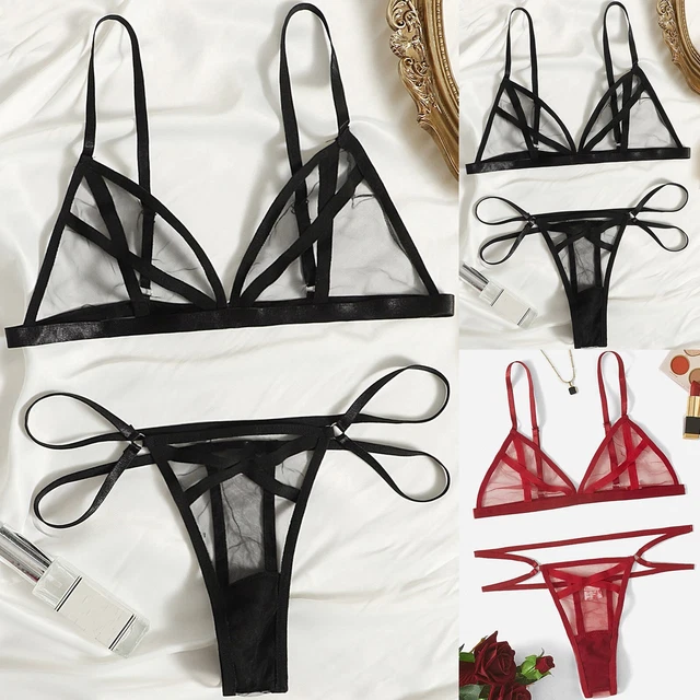 Leopard Lingerie for Women Women 2PC Underwire Lingerie Set Two Piece Underwear