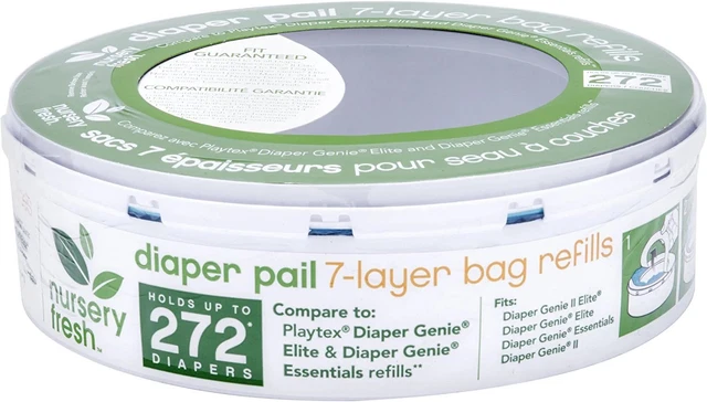 Munchkin 272 Nursery Fresh Diaper Pail Refill, 3.2 Ounce
