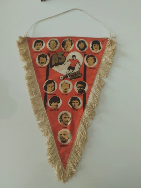 Fanion Vintage TAF Troyes Aube Football – Années 70 – État Très Propre, Objet De Collection Supporter
