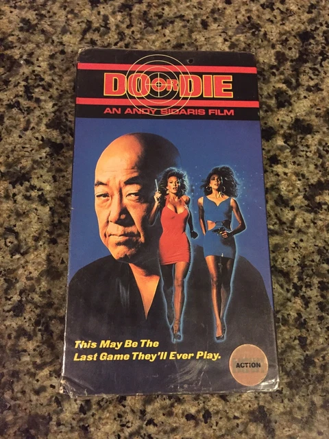 DO OR DIE (1991, VHS) - Pat Morita/Andy Sidaris - RCA/Columbia Pictures