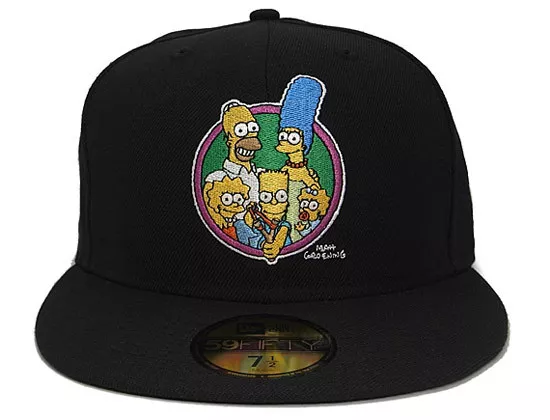 New Era 59fifty 7 1/4 Hatclub Exclusive RARE Simpsons Ice-O-Topes  Thunderbirds