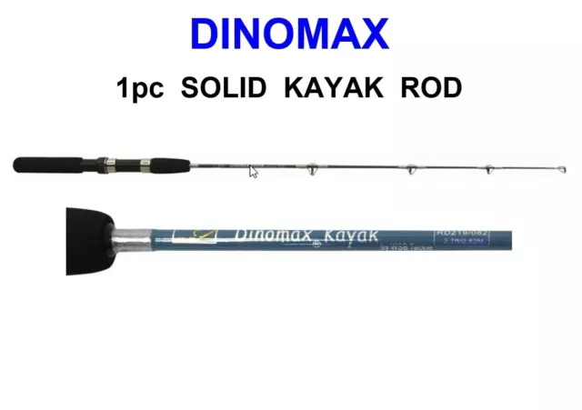 Dinomax Kayak Rod For Canoe Boat Sea Fishing Line Braid Rigs Trolling Lures