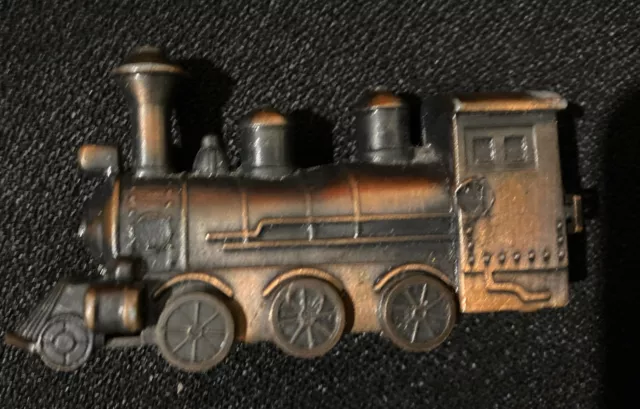 Vintage Die Cast Steam Engine Train Pencil Sharpener Vintage Miniature